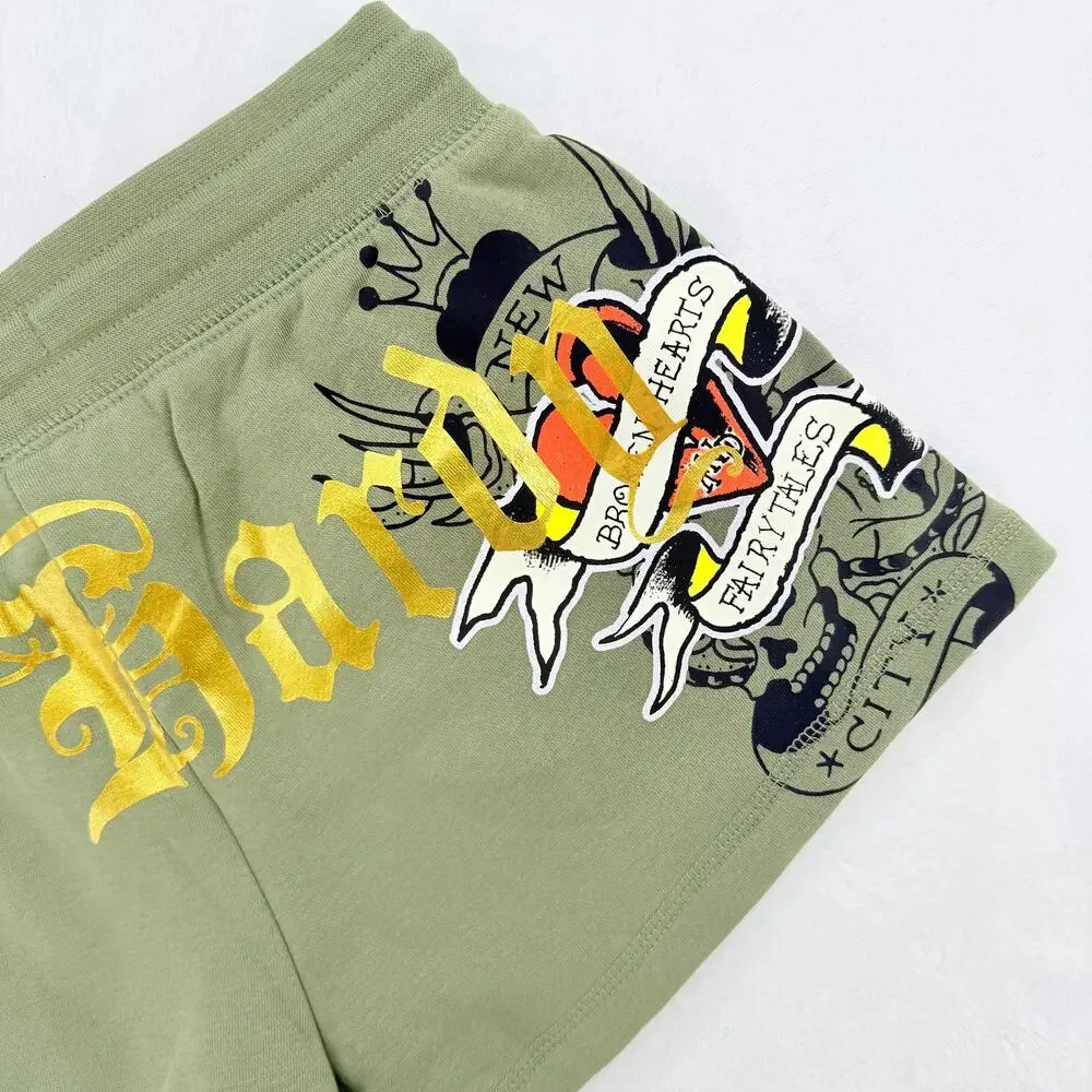 Ed Hardy Hoodie and Short Set (Size XS)